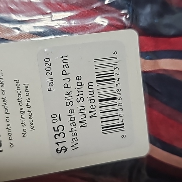 MARINE layer washable silk PJ pant - Picture 2 of 2